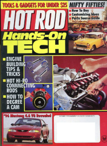 HOT ROD 1995 OCT - '50s CARS, 4.6L ENGINE, TECH STUFF